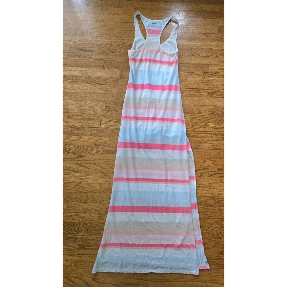 Abercrombie & Fitch Womens Striped Sleevless Maxi Sun Dress Size Small